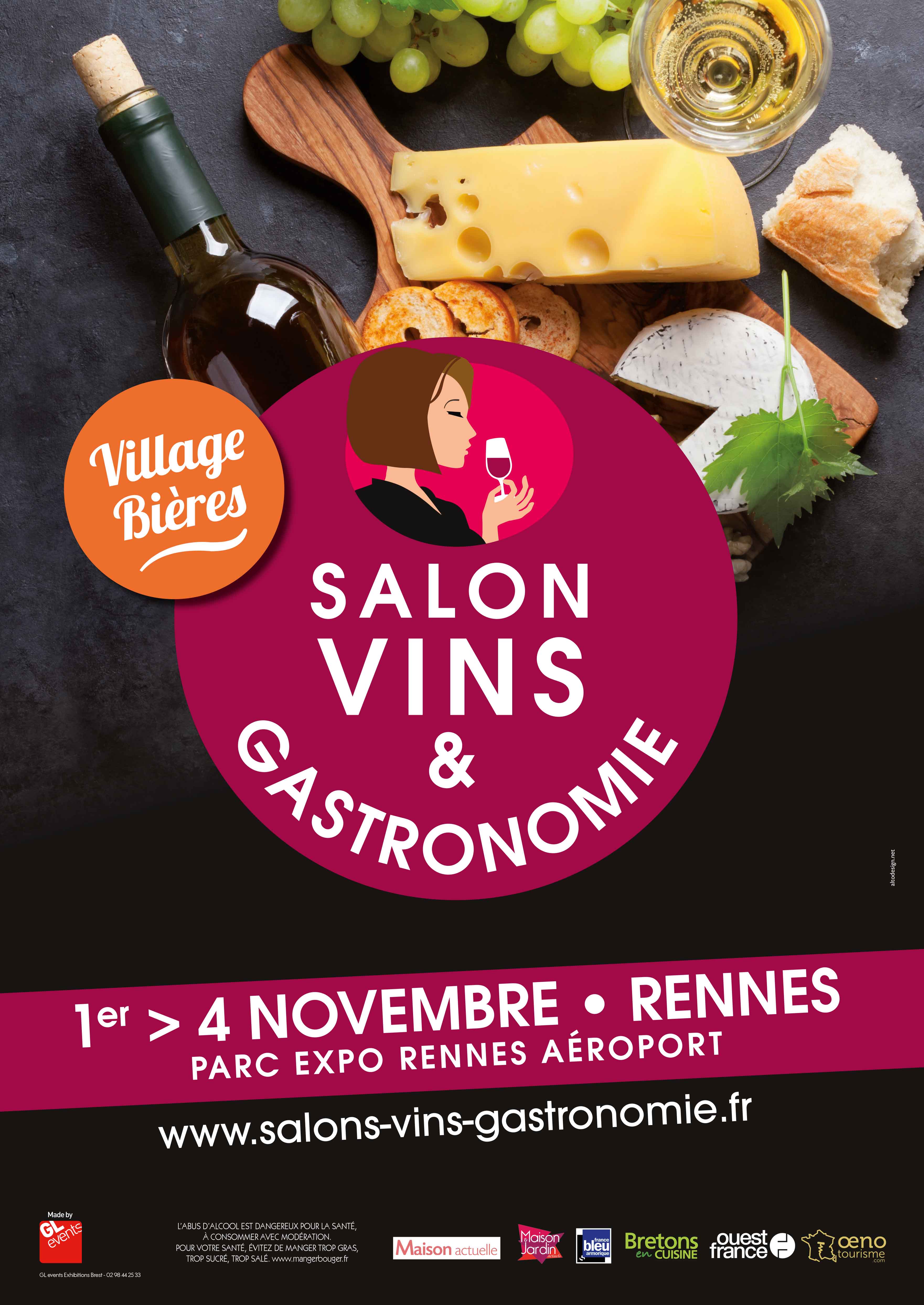 Le Salon Vins et Gastronomie de Rennes: du 1er au 4 novembre 2018